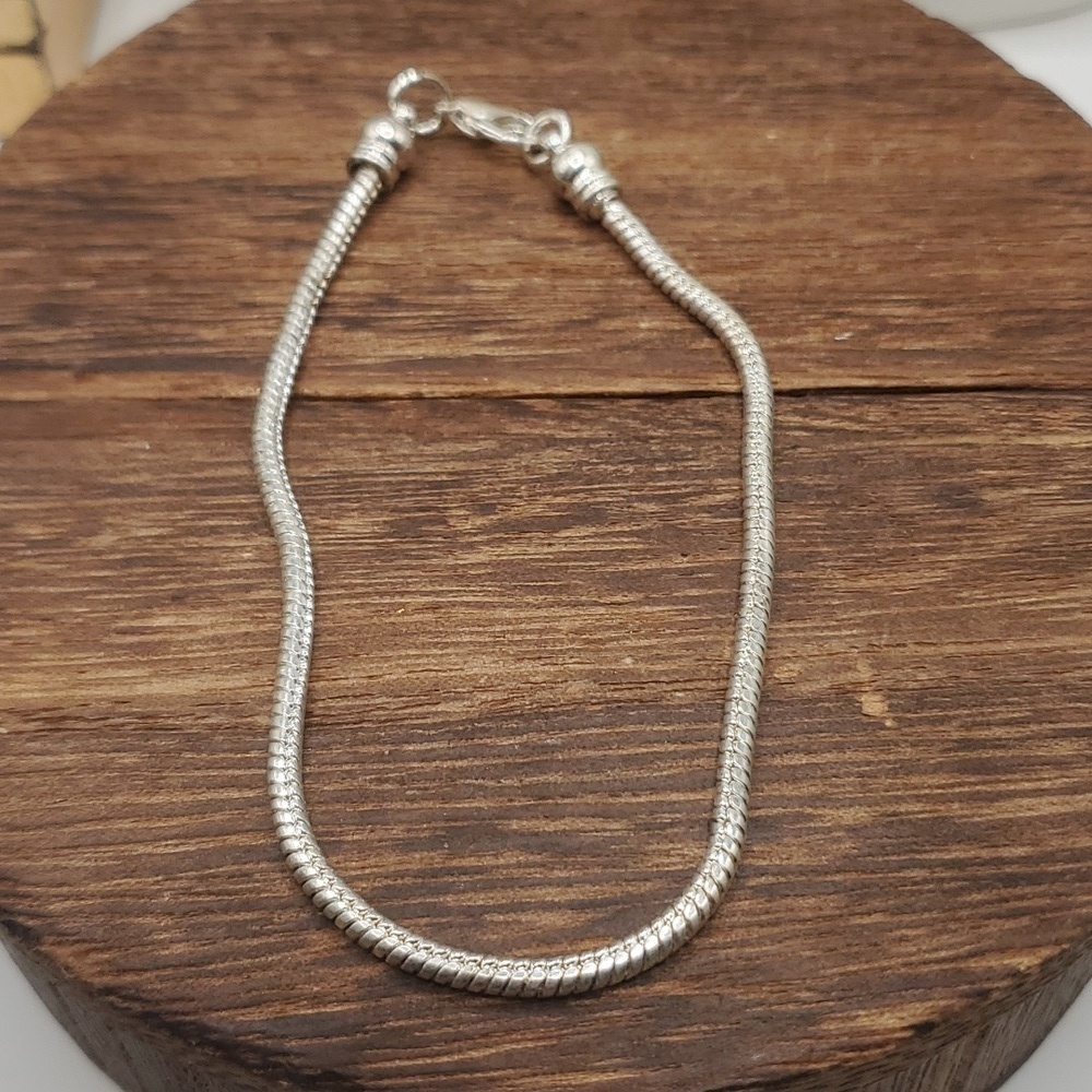 B2227 charm bracelet snake chain no charms‎